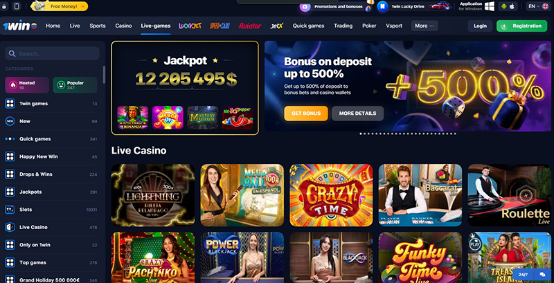 1win TV Bet